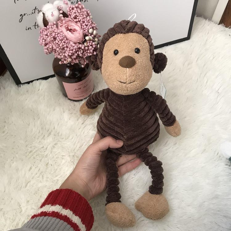 

Полосатый кулон-кукла, плюшевый брелок-кукла, вельветовый уродливо-милый кулон для девочки 23Cm pendant (0.05kg)