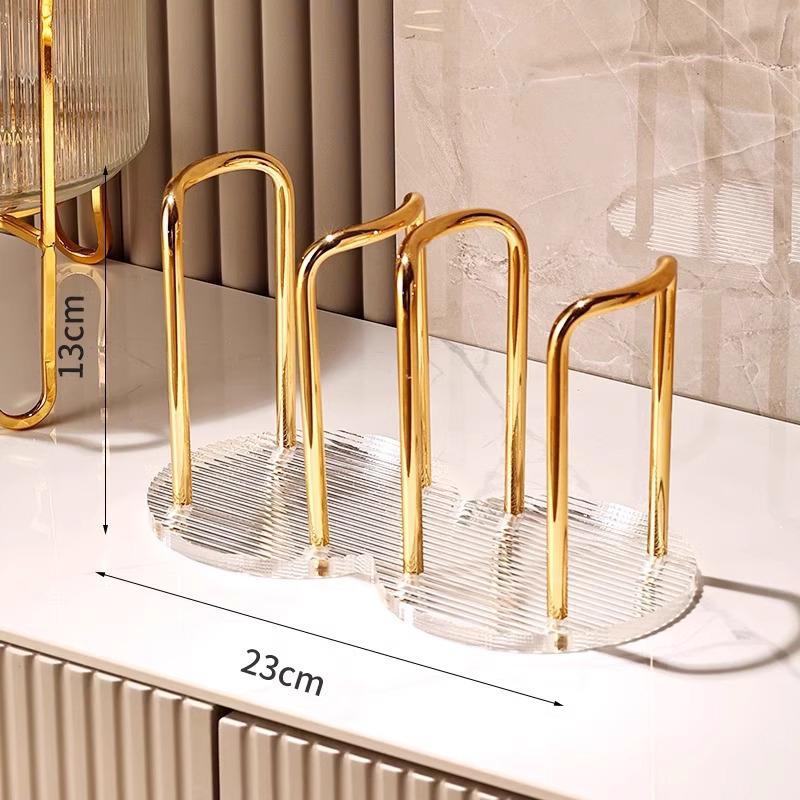 Coffee Paper Cup Organizer for Kitchen Disposable Cup Holder Practical Storage Rack for Home Desk Use