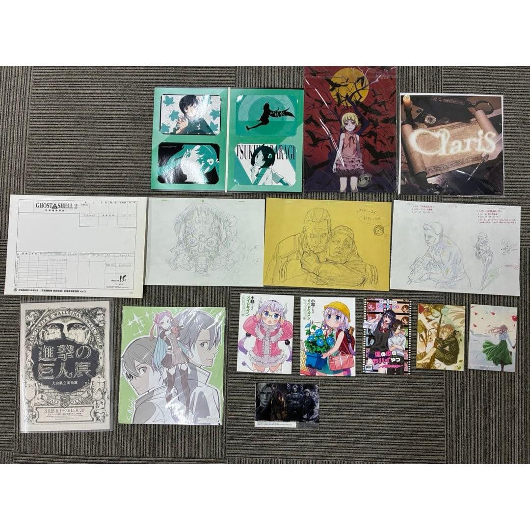 Used [Luxury 10 items] Anime movie visitor benefits/limited not-for-sale goods bulk sale