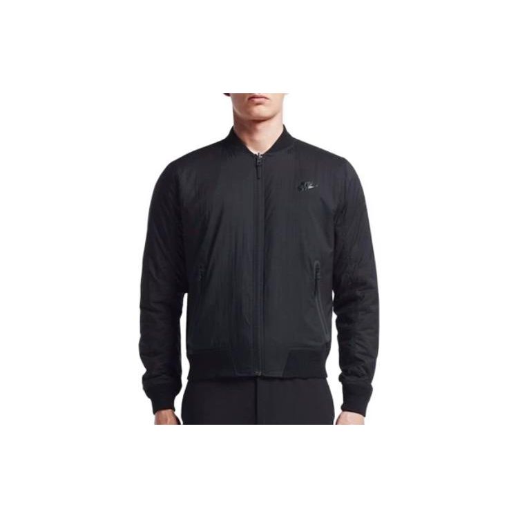 

Nike Lab Kim Jones Двусторонняя куртка-бомбер Мужские куртки Черный Серый 826857-021