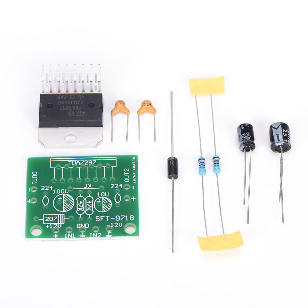 Buy Tda7297 Amplifier Board Spare Parts Dc 12V Grade 2 .0 Dual Audio