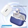 For Anker Soundcore Aero Clip Silicone Case with Anti Lost Buckle Bluetooth-compatible Earphones Protective Cover