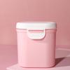 High-Capacity Portable Baby Formula Storage Container - Sealed and Portioned for On-the-Go Use.