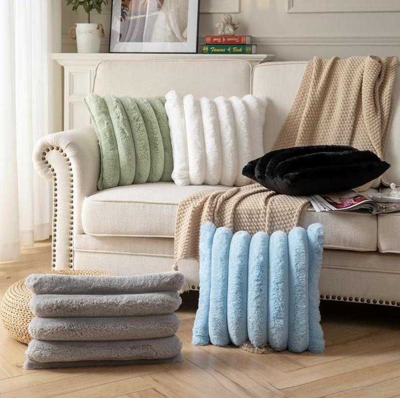 Soft Plush Cushions, Comfortable Sofa and Bedroom Pillows, Available In a Variety of Sizes and Colors. (Pillow Insert Not Included)