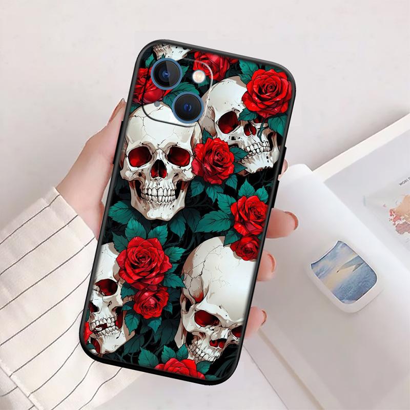 Skeleton Skull New High-End Shell Phone Case for OPPO A3 Pro A72 A74 A76 A77 A77S A78 A79 A94 A95 A18 A40M A58