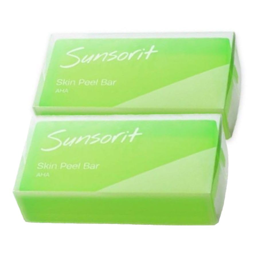 

Sunsolit Skin Peel Bar Green AHA 135 г [Набор 2] зелёный
