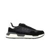 Emporio Armani EA7 Leather Lace-Up Round Toe Thick Sole Logo Detail Low-Top Lifestyle Sneakers Unisex sneakers Black 7X000380AF19175MC001