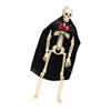 Realistic Plastic Skeleton Bride/Groom Skull Halloween Decoration For Indoor Outdoor Party Scary Theme Events