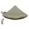 Coffee Filter Holder Canvas Waterproof Reusable Coffee Conical Filter Paper Storage Bag for Travel Picnic