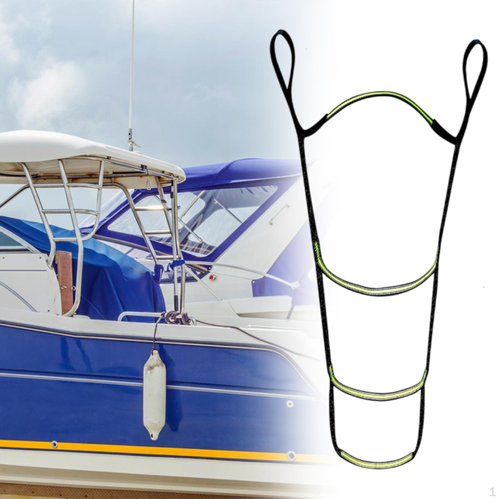 

Альпинистская веревка для скалолазания, многофункциональное утолщенное снаряжение для деревьев, портативное со светоотражающими полосками 4 Steps