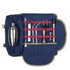 Portable Bartender Bag Travel Canvas Bar Kit Bag Large Capacity Multiple Compartments