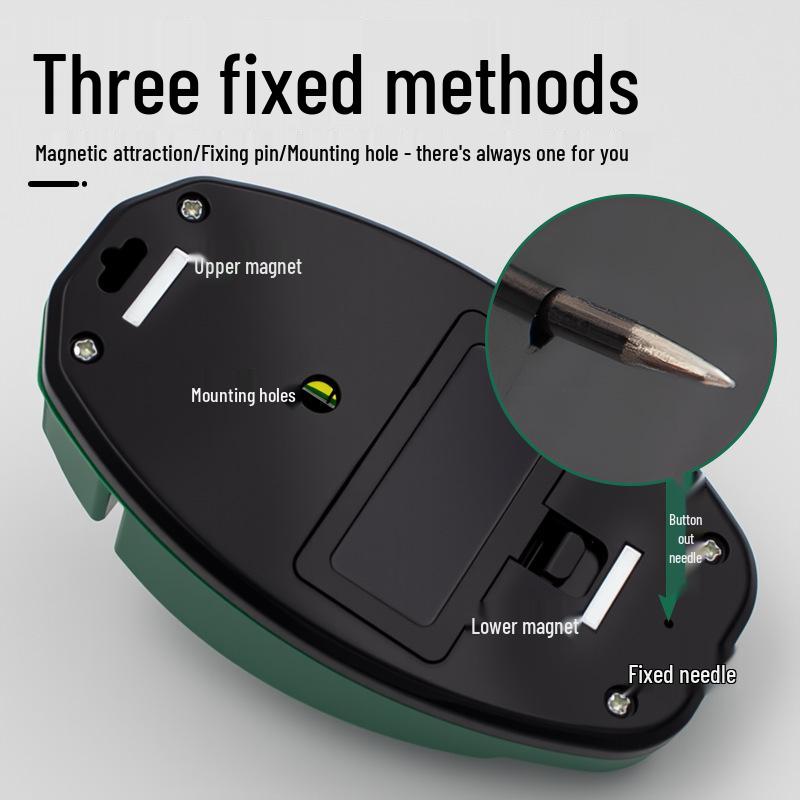 Precision Infrared Laser Level: High-Accuracy 90° Line Marker with Strong Light for Ground Alignment