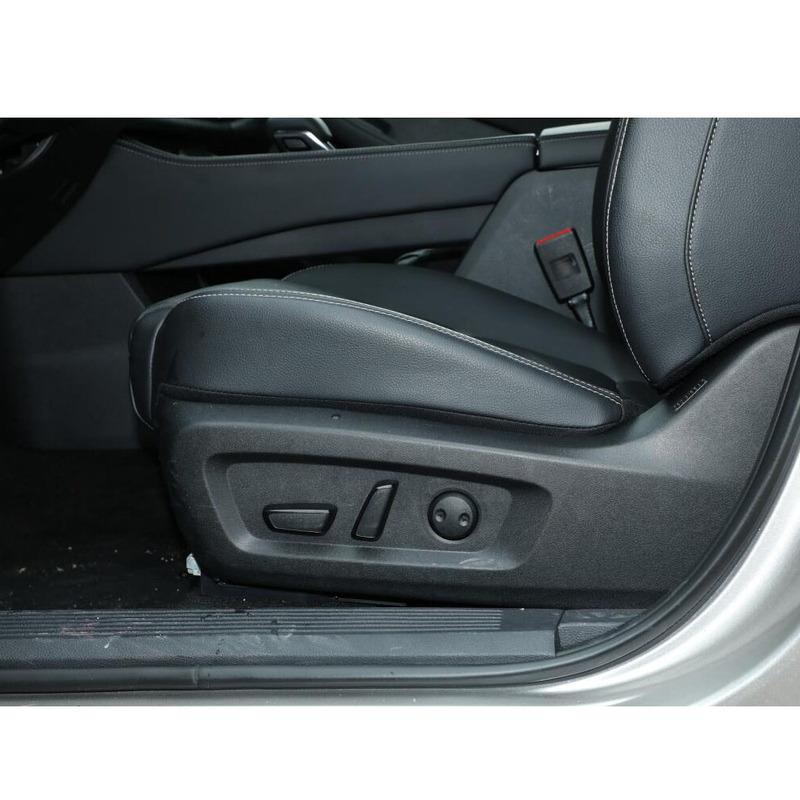 Car Seat Adjustable Knob Button Switch Cover Trim Sticker Auto Frame Accessories For Nissan X-trail Xtrail Rogue