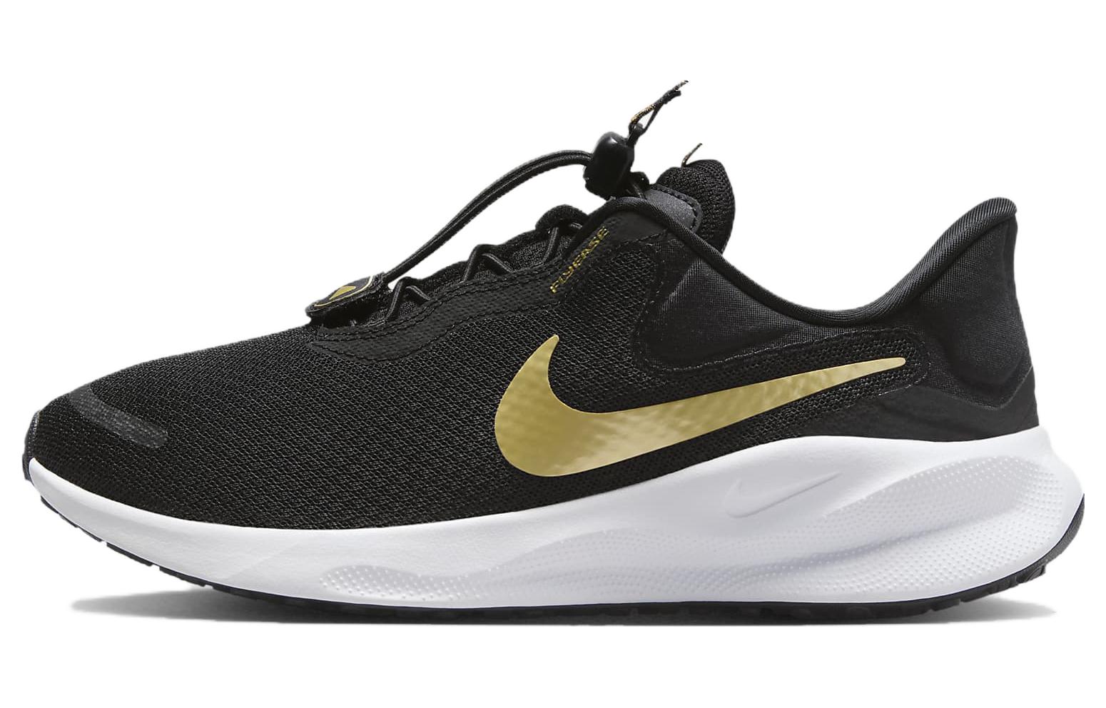 Nike Revolution 7 EasyOn  Black Gold  Women s FN7999-002 36