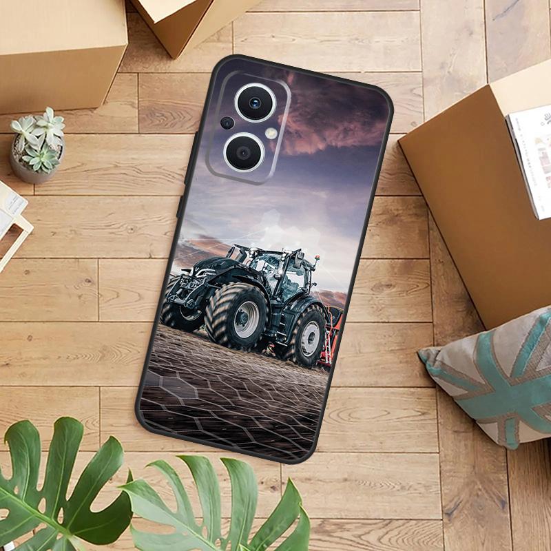 Farm Vehicle Tractor Case For OPPO Reno 13F 14F 12F 10 11 12 13 14 Pro 7 8 Lite OPPO Find X6 X5 X8 X9 Pro Cover