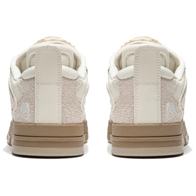 Li Ning We Wu Comfortable Trendy Slip Resistant Durable Low Top Skate Shoes Men Sneakers Off-White AECT075-3