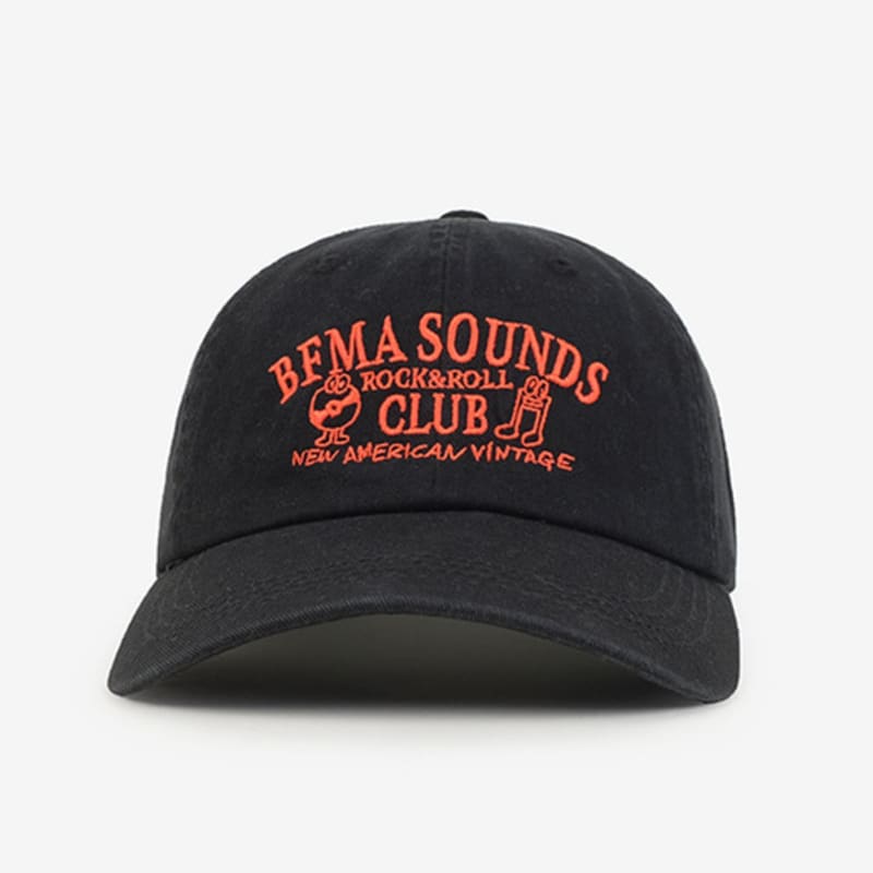 

BALLOON FRIENDS MESSY ADVENTURE BFMA Sounds Rock&Roll Club Washed Ball Cap Black FREE