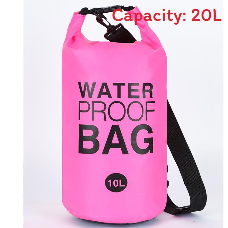 Outdoor Waterproof Bag With Pvc Material For Camping Hiking Rafting And Travel