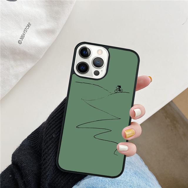 Mountain Bike Cycling Lover Coque Shell For iPhone 17 Air 15 16 14 13 12 Pro Max 11 Pro Max Plus Phone Case Cover