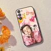 H-HaRRy Music S-Styles Phone Case Black Silicone Soft For Samsung Galaxy A73,A72,A71,A70,A53,A52,A51