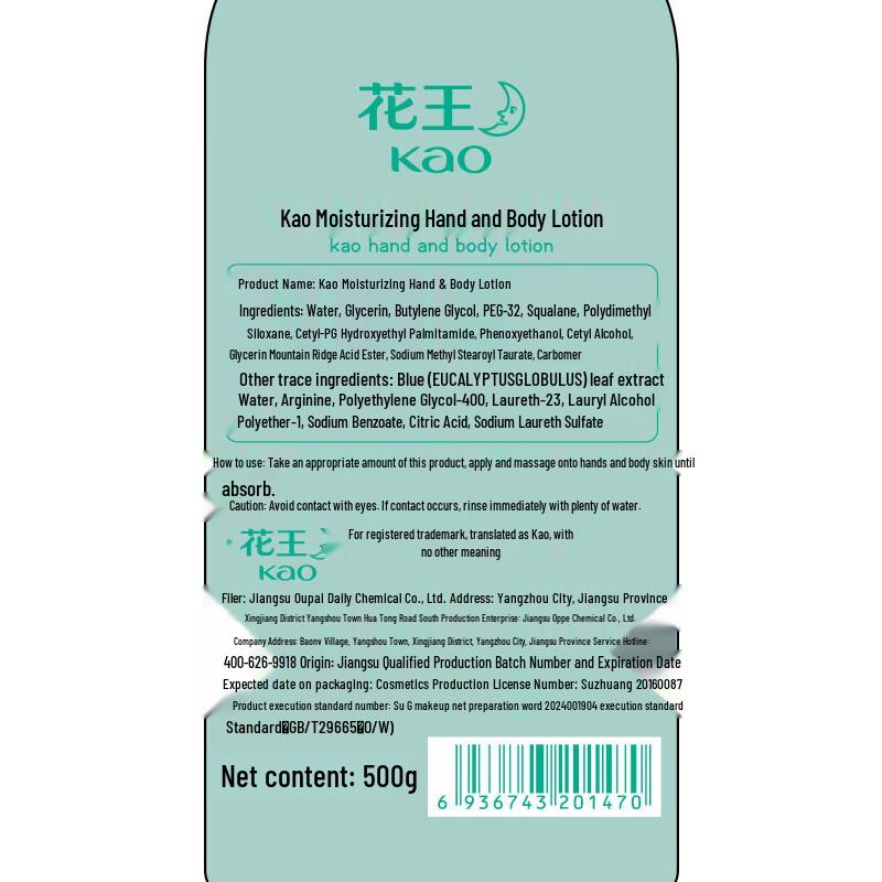 Kao Moisturizing & Hydrating Shower Gel