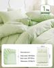 Sterilized Disposable Double Bedding Set: Includes Bed Sheets, Pillowcases, Duvet Covers, Fitted Sheets - Ideal for Travel and Hotels