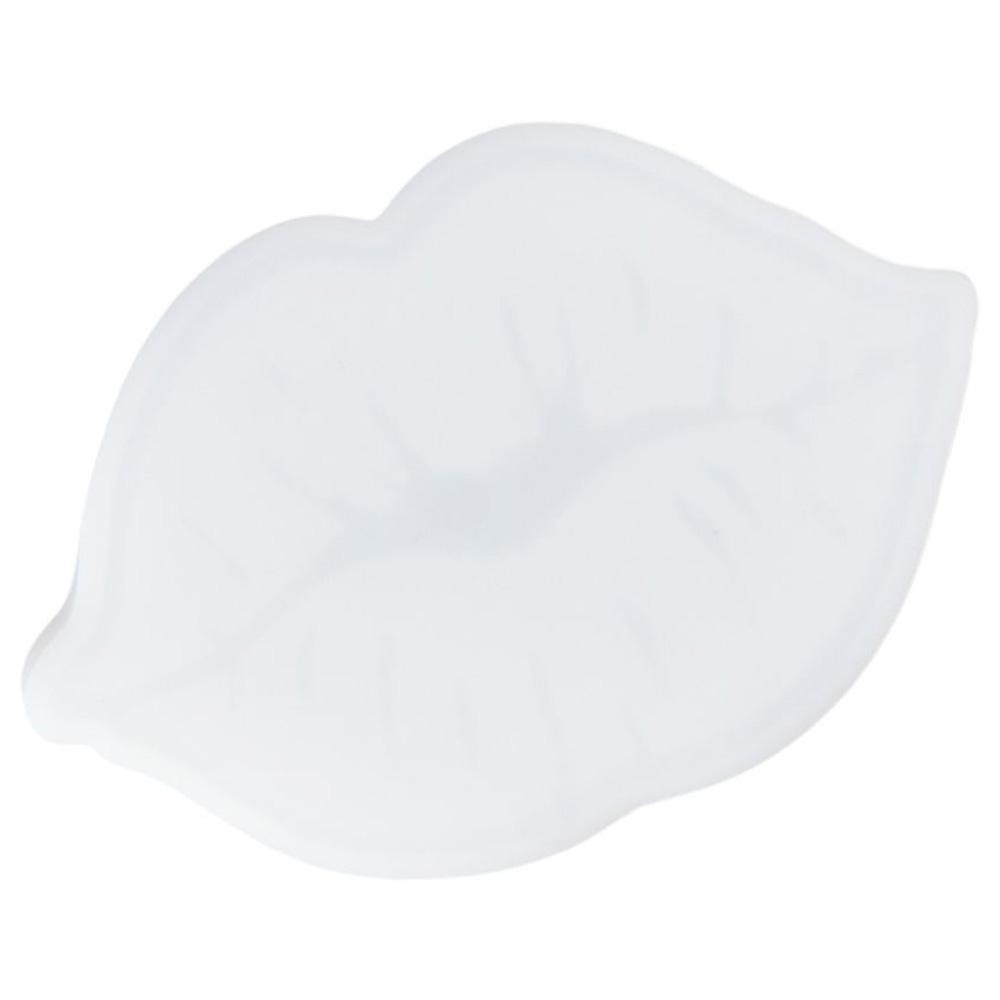 Silicone Lip Shape Silicone Mould White Car Freshie Silicone Mould   Making Soap