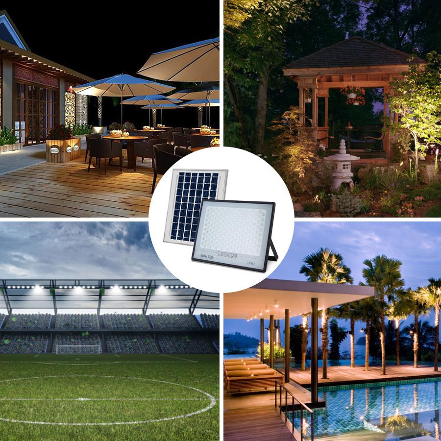 LED Waterproof High Power Indoor Home Lighting Solar Light Courtyard Outdoor Wall Light