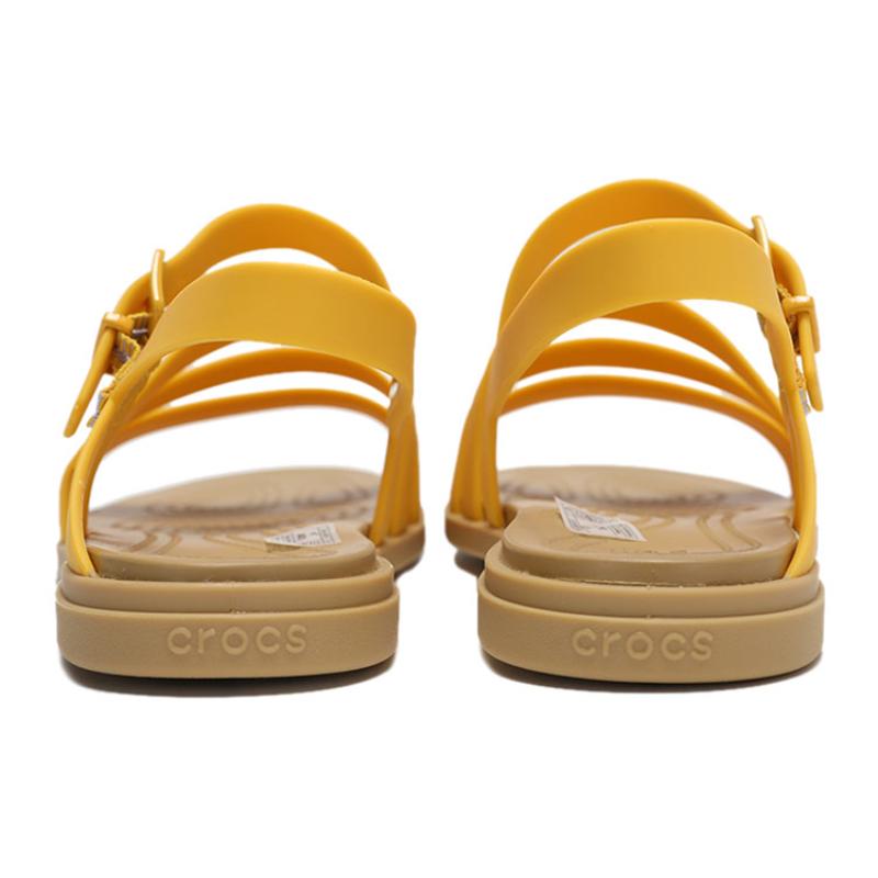 Crocs Tulum Roman Sandals Women's Yellow