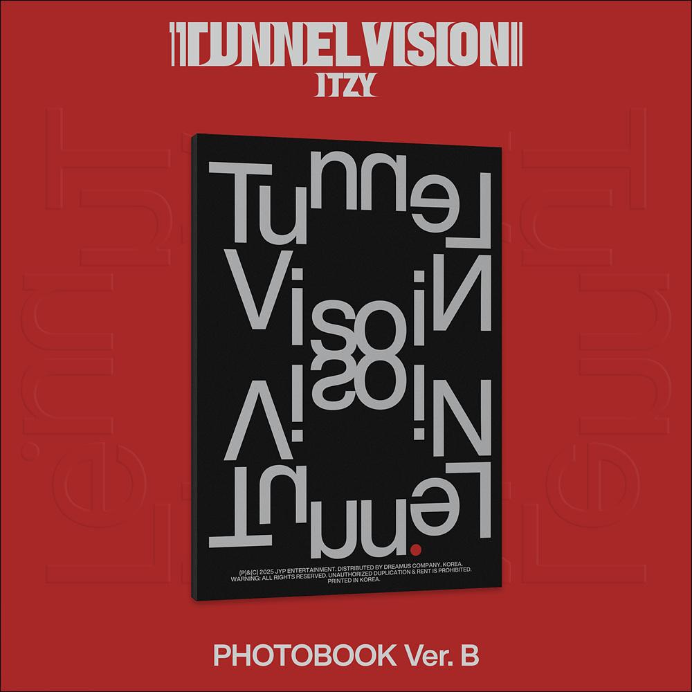 [Pre-order] ITZY [TUNNEL VISION] Photobook Ver. (A Ver. / B Ver.) + Free Gift