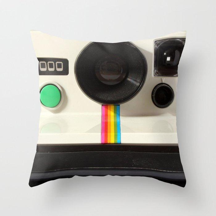 Car Sofa Cushion Cover Retro Style Camera Record Player Printed Pillow Cover Luxury Home Decor Cushion Cover