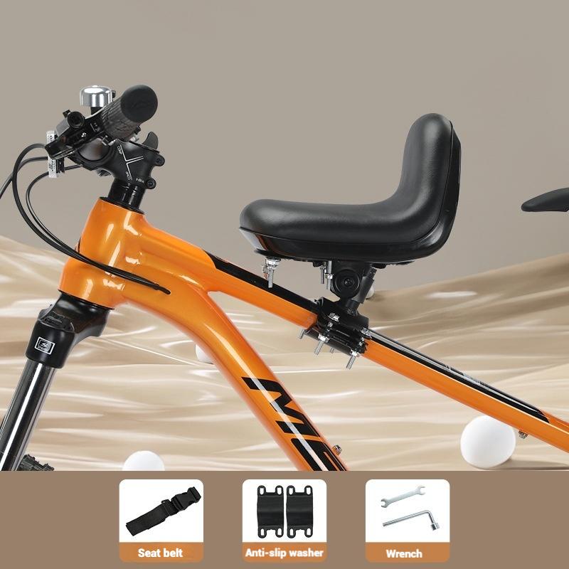 

Детское сиденье для горного велосипеда, складное велосипедное переднее детское сиденье, детское сиденье для горного велосипеда чёрный