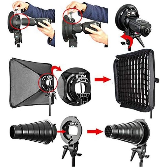 Godox Softbox 32x32 Inch with Grid & Bowens Mount