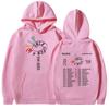 Kpop The Rose Once Upon AWRLD World Tour Hoodie Men's Women Fleece Fashion Pullover Sweatshirt Fans Clothing Hooded