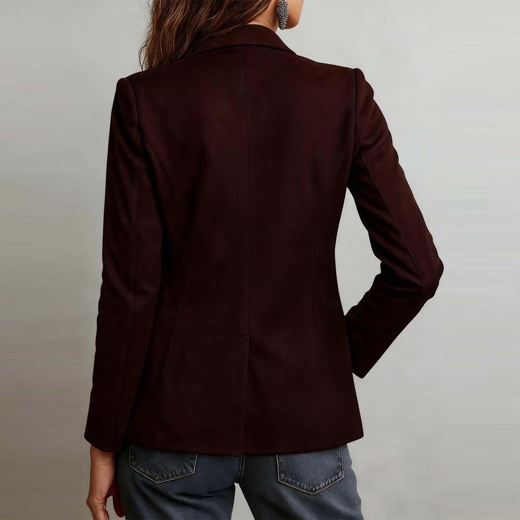 Γυναικείο Μπουφάν Μόδας, Ρετρό Μονόκουμπο