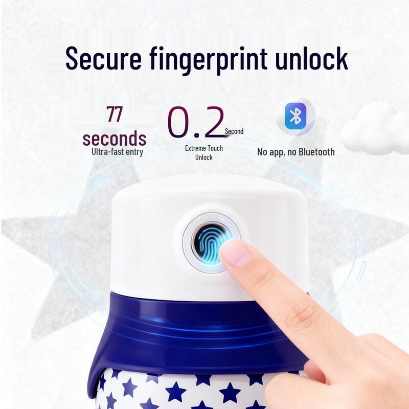 Smart Fingerprint Insulated Bottle