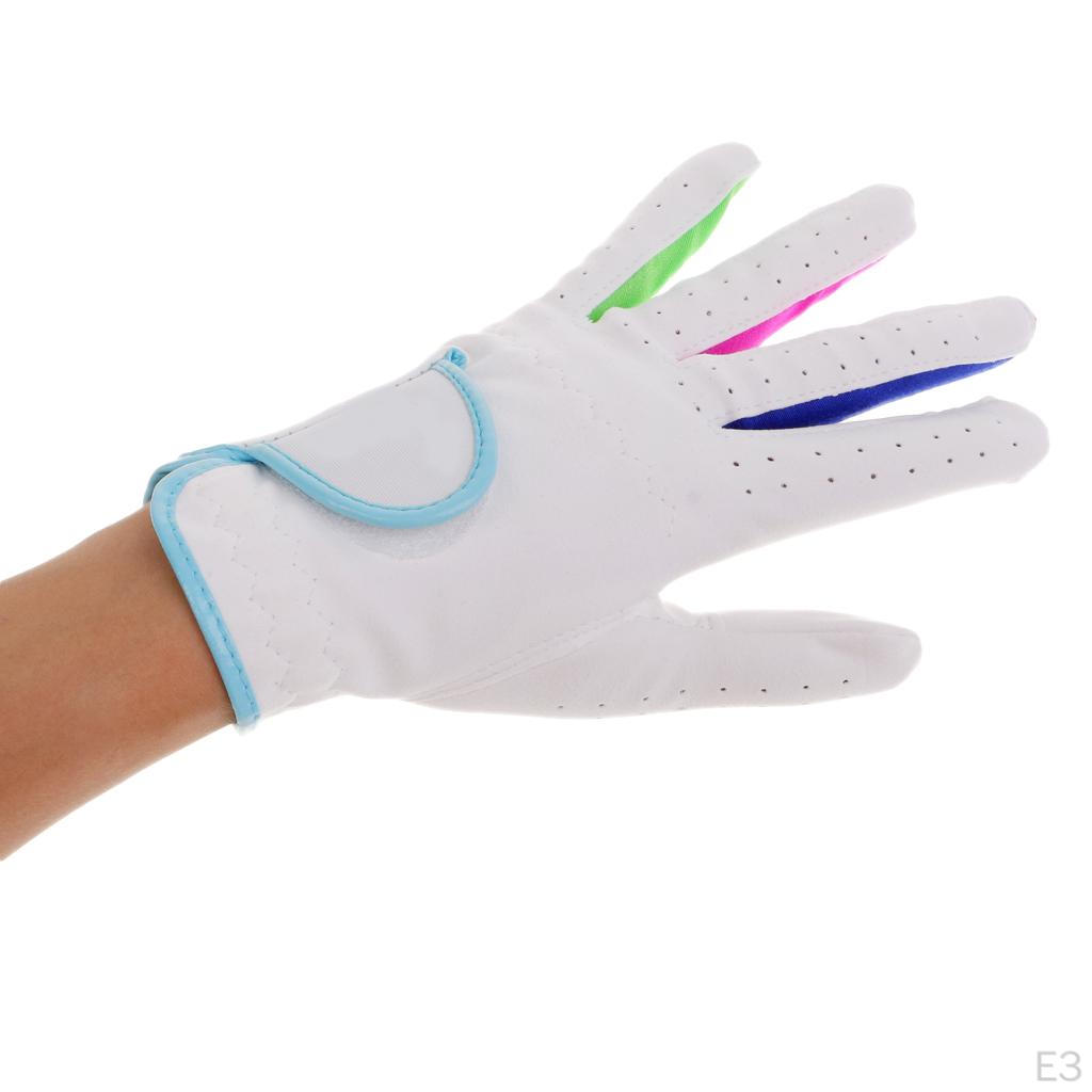 Guanti da Golf Full Finger per Bambini, Ragazzi, Adolescenti, Guanto per Sport all'Aperto