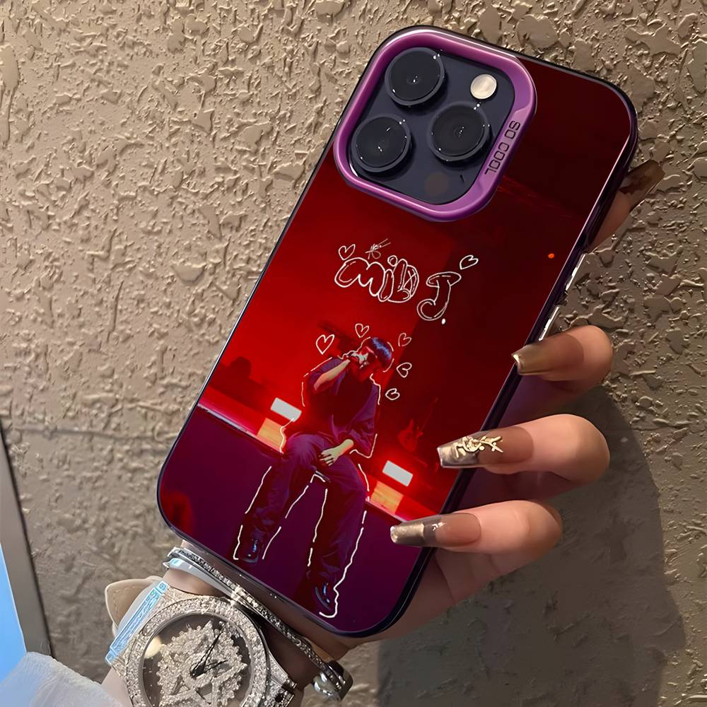 Singer Milo j For Purple Candy Matte Cover iPhone 17,16,15,14,13,12,11,Mini,Pro,E,SE4,XS,MAX