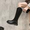 Thick-soled Boots for Women's New Autumn, But Knee Height, Small Boots, Thin and Versatile Boots