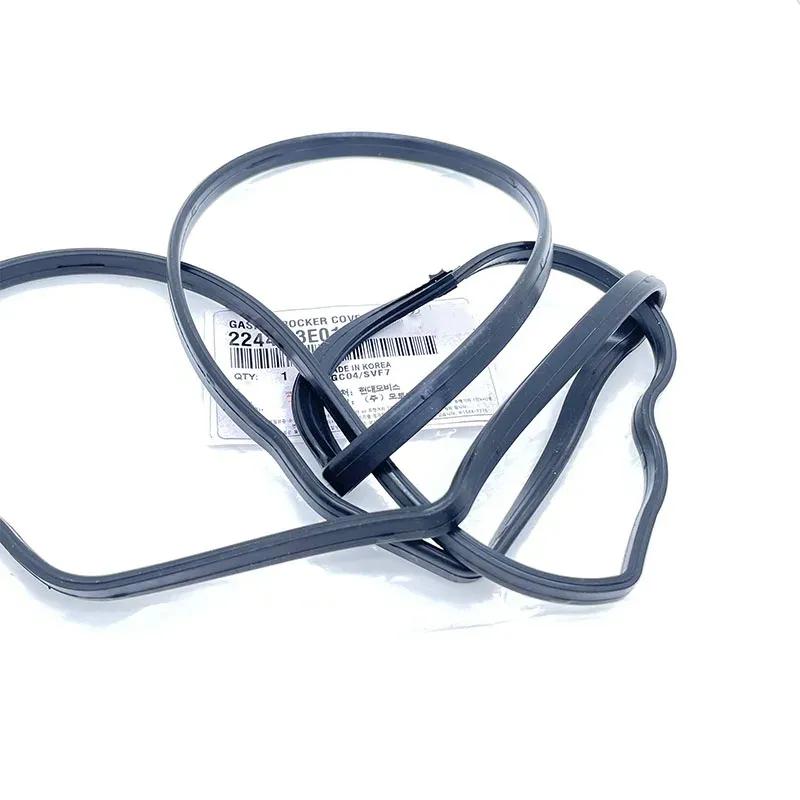 224413E011 GASKET - ROCKER COVER, LH for Hyundai Santa Fe for Kia 2.7 V6 CARNIVAL 2005-2009
