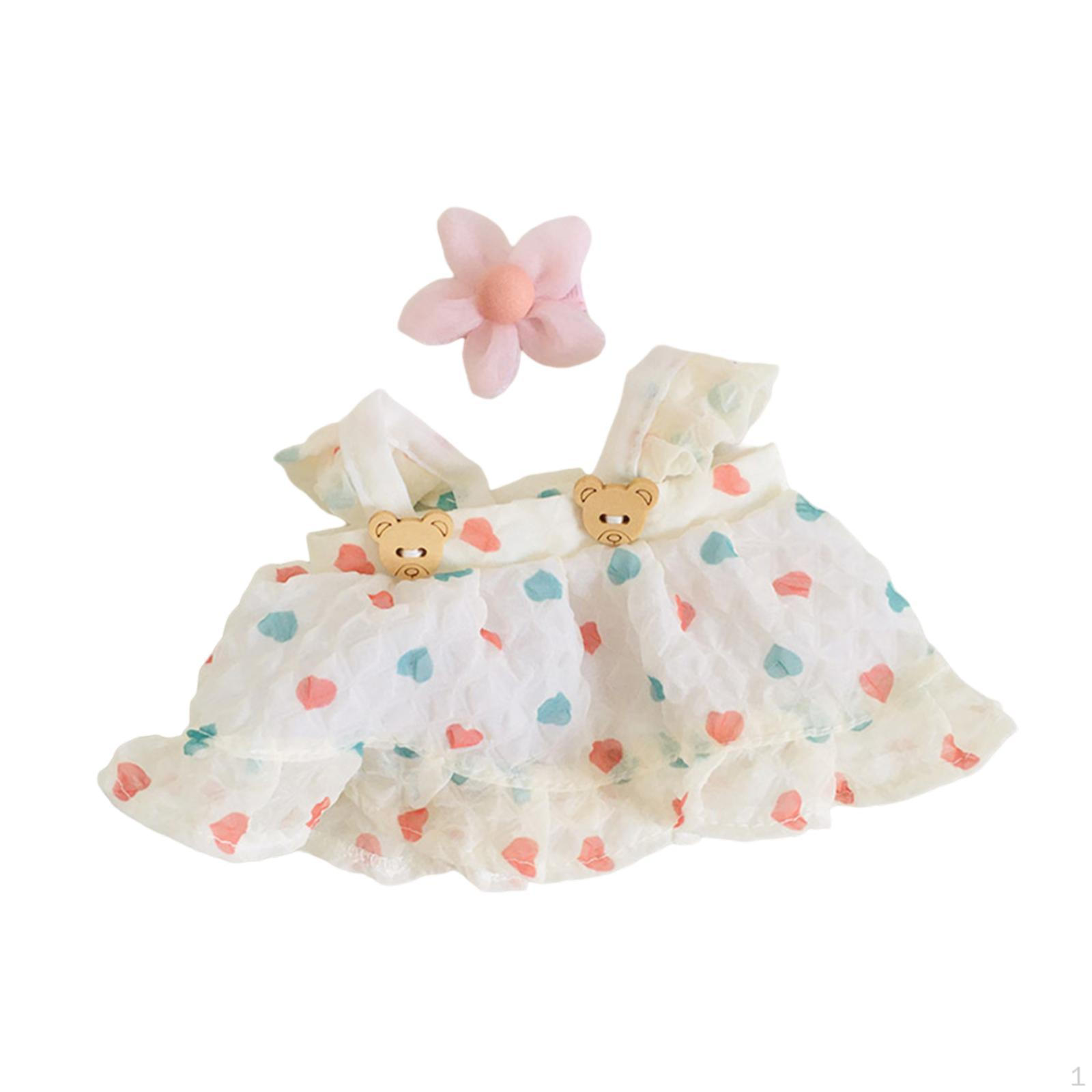 

Набор кукольного платья с блестками