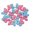 Two-tone Gradient Butterfly Beads  For DIY Necklace Bracelet Jewelry Making Accessories