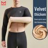 Mao Ren Men's Ultra-Warm Down Silk Thermal Set