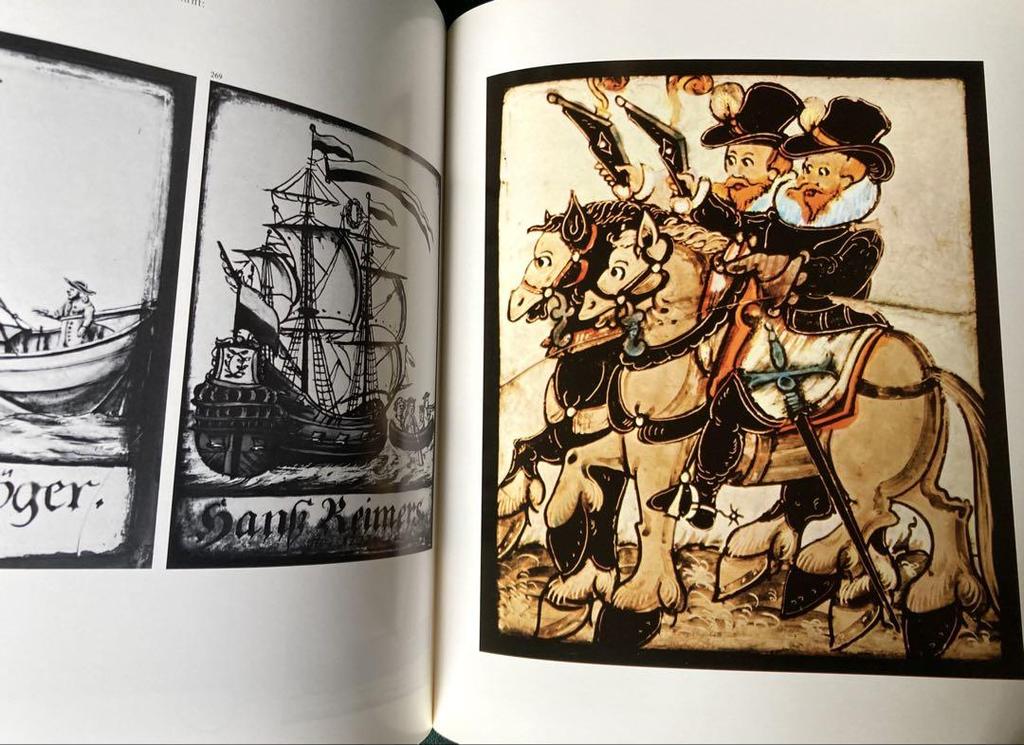 [USED] Rare German stained glass book