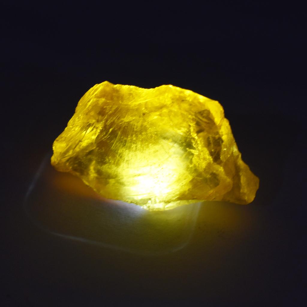 Natural Orange Amber Loose Gemstone 28.20 Ct Uncut Raw Rough for Lapidary and Gem Collections