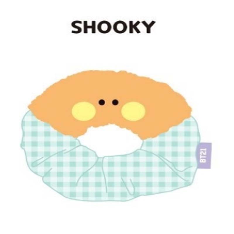BTS BT21Oficiální Minini Gumička do vlasů Páska Vázanka Kpop Čelenka