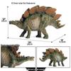 Jurassic Dinosaur Simulation Model: Stegosaurus, Mosasaurus, Pterodactyl, Triceratops, T. Rex, Allosaurus.