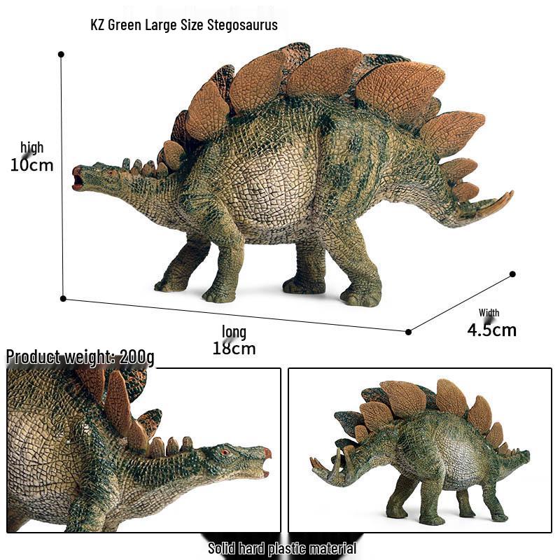 Jurassic Dinosaur Simulation Model: Stegosaurus, Mosasaurus, Pterodactyl, Triceratops, T. Rex, Allosaurus.