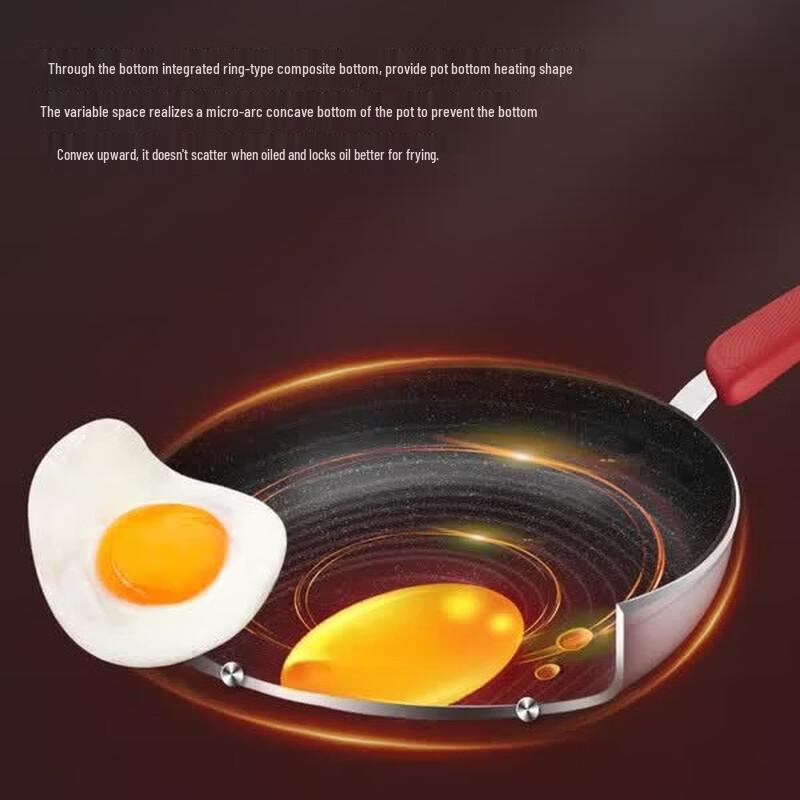Supor Starry Stone Non-stick Frying Pan with Lid
