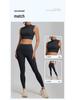 Women's Shockproof Sleeveless Sports Top with Fixed Bra Pad for Yoga and Fitness